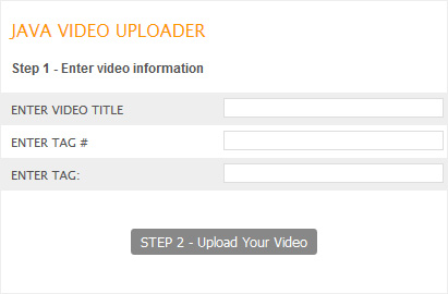 External Uploader