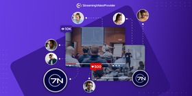 Video Enriched Online Presence Streaming Video Provider