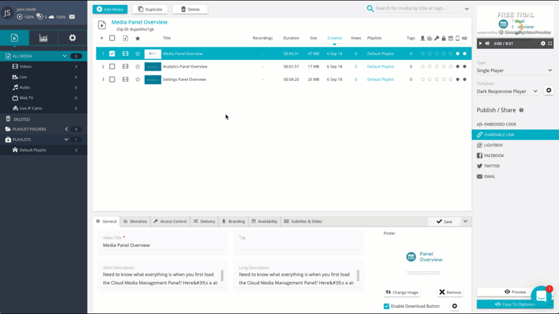 How to block users downloading my videos