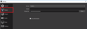 obs stream key