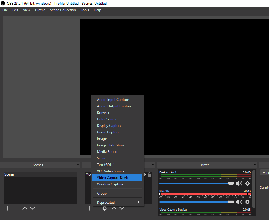 obs screen capture