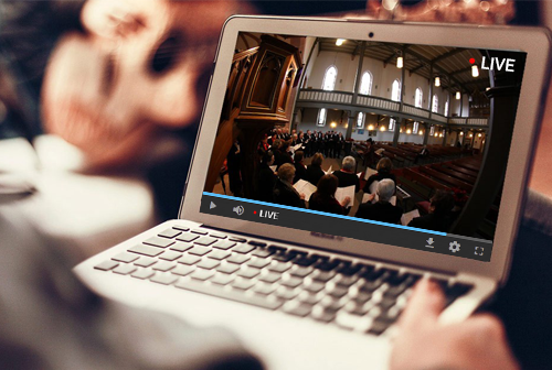 Attract New Members by Live Streaming Your Church Services