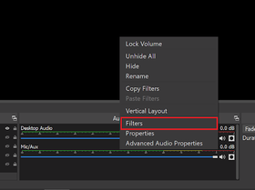 Obs Mic Filters
