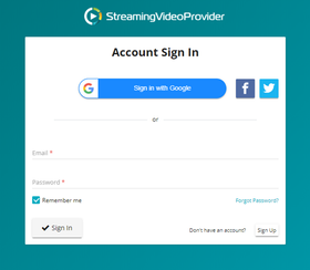 Sign Up For Business Video Hosting