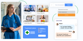 Interactive Healthcare Patient Education Video Portal with Treatment Information