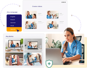 Mobile-Friendly Healthcare Staff Training Video Platform for On-The-Go Learning