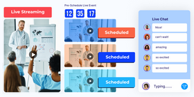 Secure Live Medical Event Streaming Platform for Surgeries and Conferences