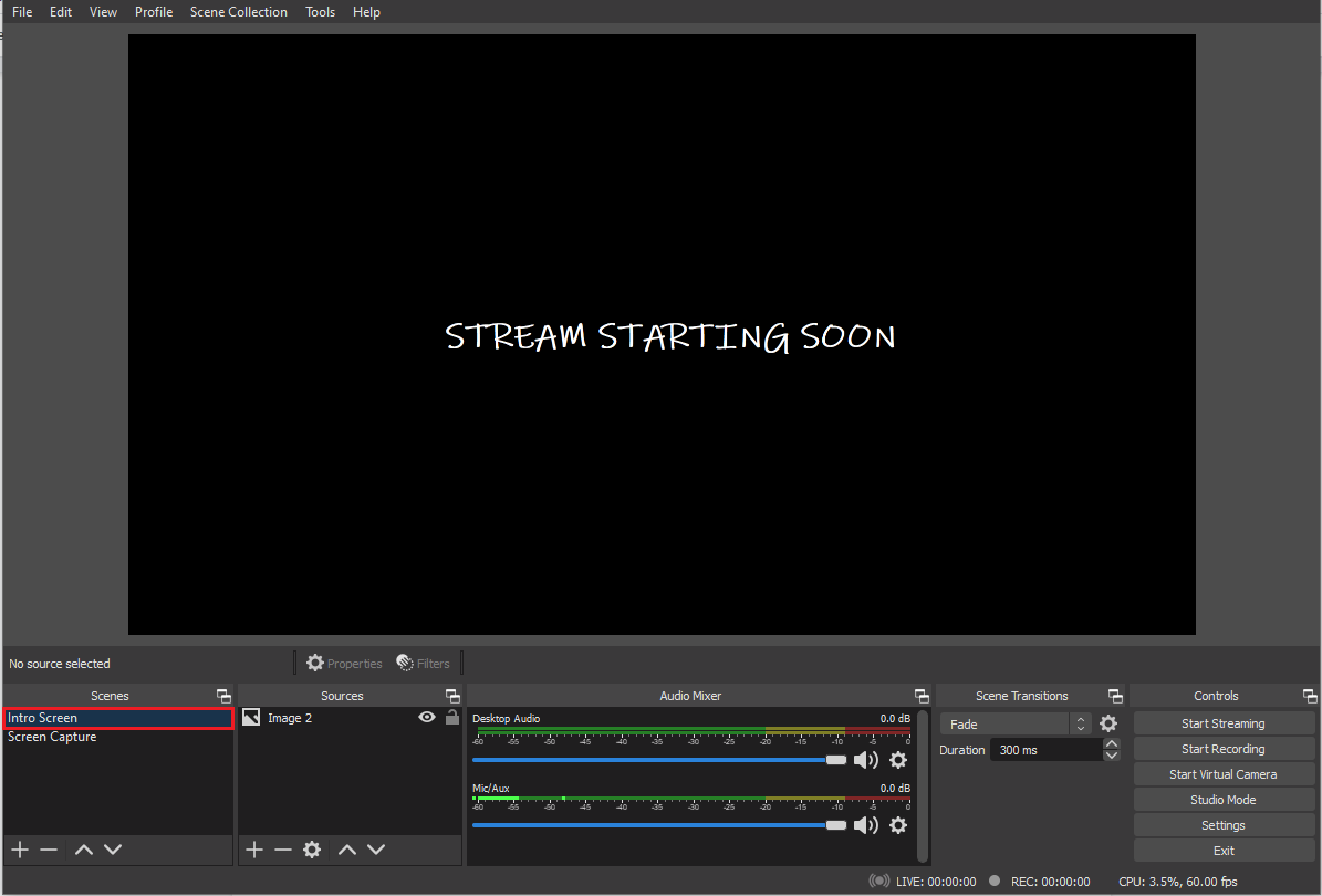 Custom OBS Overlay