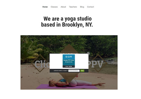 Yoga Website Pay Per View