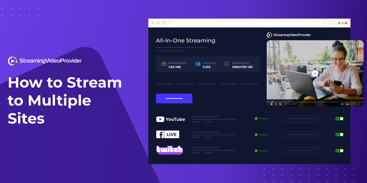Multistreaming 101: How To Stream to Multiple Sites