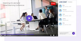Live Chat Video Streaming