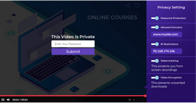 Secure Video Hosting For Online Courses