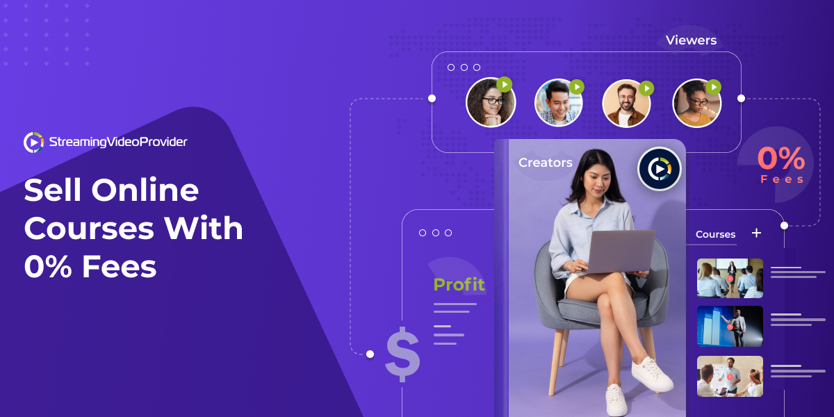 Online Course Platform With 0% Fees