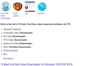 YouTube Video Downloaders