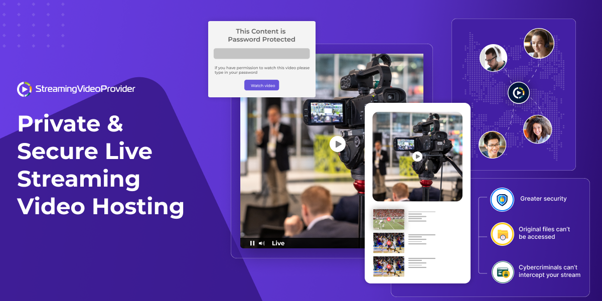 100% Private Video Hosting & Streaming Service For Business