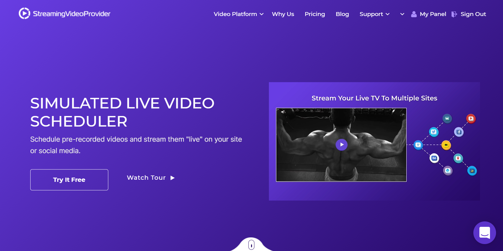 Schedule and Stream Pre-recorded Videos Live