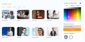 White-label enterprise video portal for internal communications