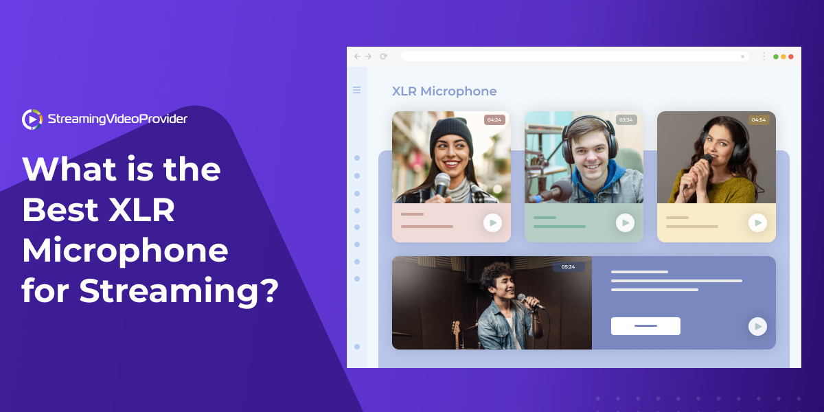 What is the best XLR microphone for streaming? (Comparison)