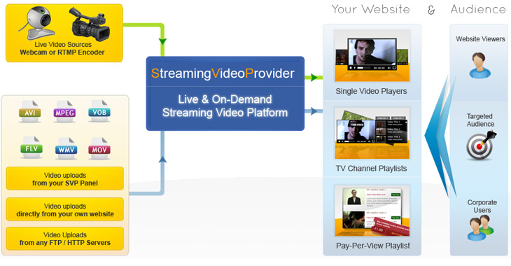 Upload Video & Add Video To Website - Publish & Stream Your Videos Today